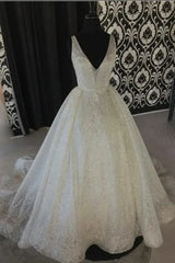 Sparkly Backless A-Line Tulle Prom Evening Dresses