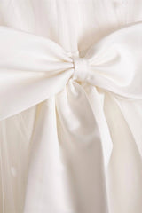 Crew Neck Sleeveless A-Line Flower Girl Dresses with Bow